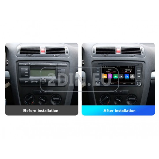 SKODA Octavia, Yeti - 7" МУЛТИМЕДИЯ / Навигация android 16 + CARPLAY + ANDROID AUTO